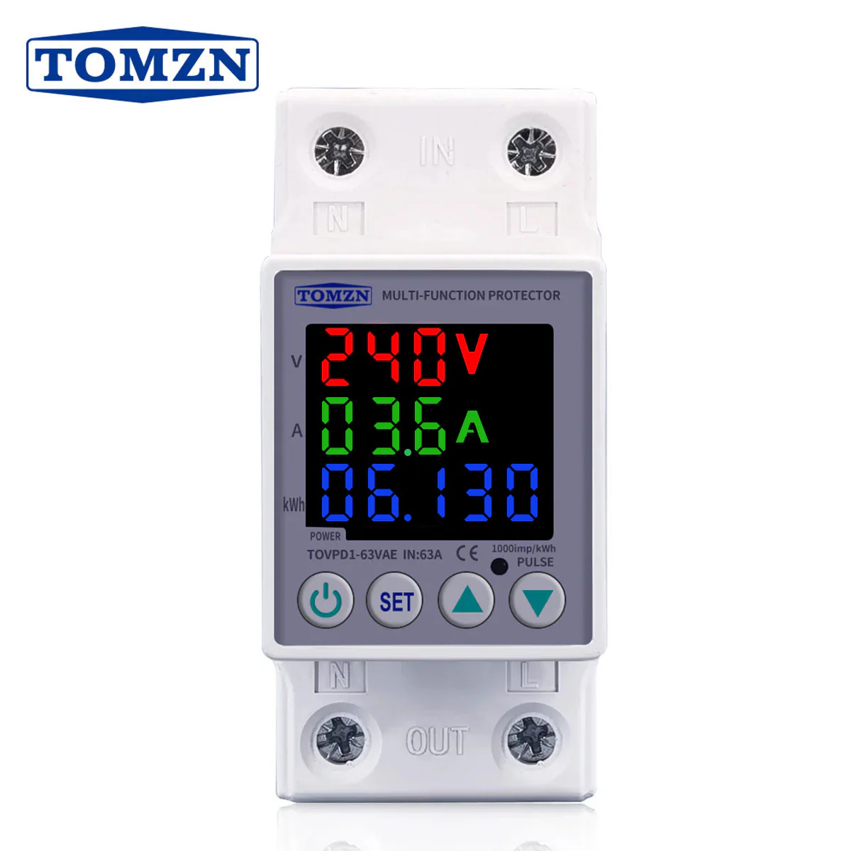Tomzn 3rd Gen 3in1 Voltage Protector